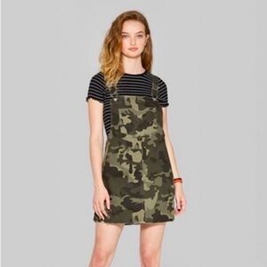 Wild Fable Camo Overall Size S